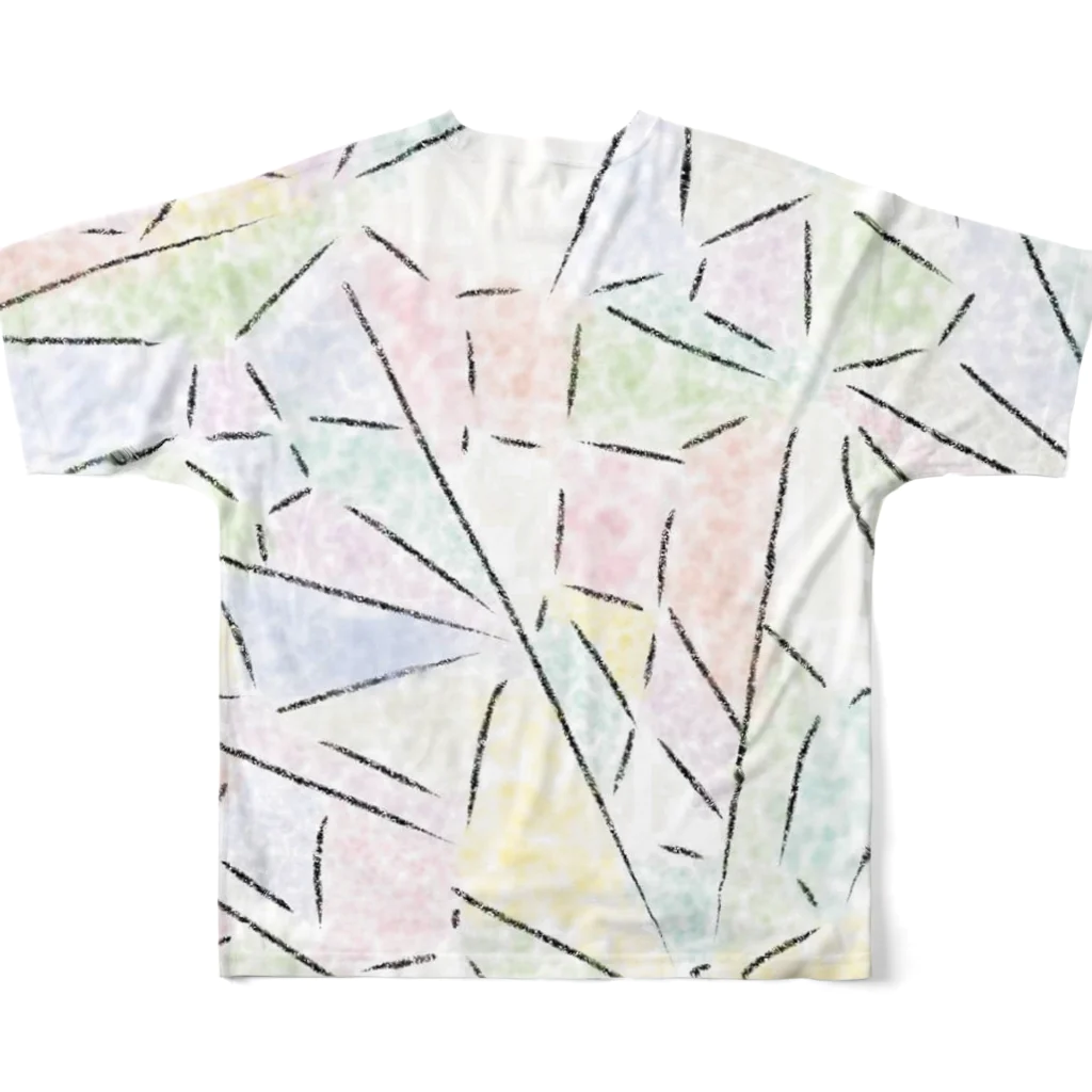 LeafCreateのQuiteStone HappyEaster All-Over Print T-Shirt :back