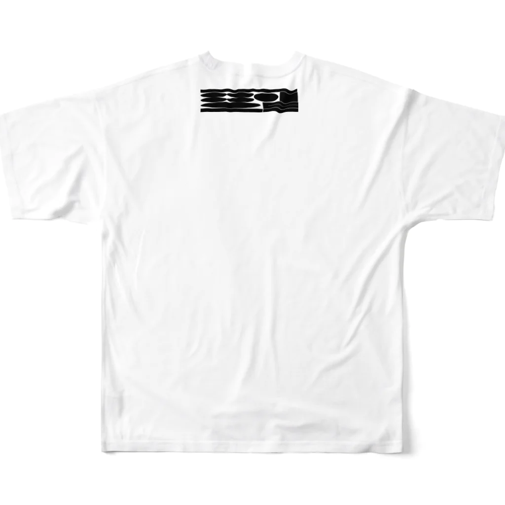 いぬくんちの平和値千金 All-Over Print T-Shirt :back