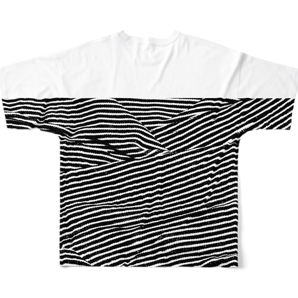 KotterのKOTTER border All-Over Print T-Shirt :back