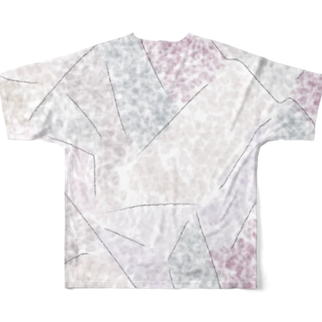 LeafCreateのQuiteStonePrettyWoman All-Over Print T-Shirt :back