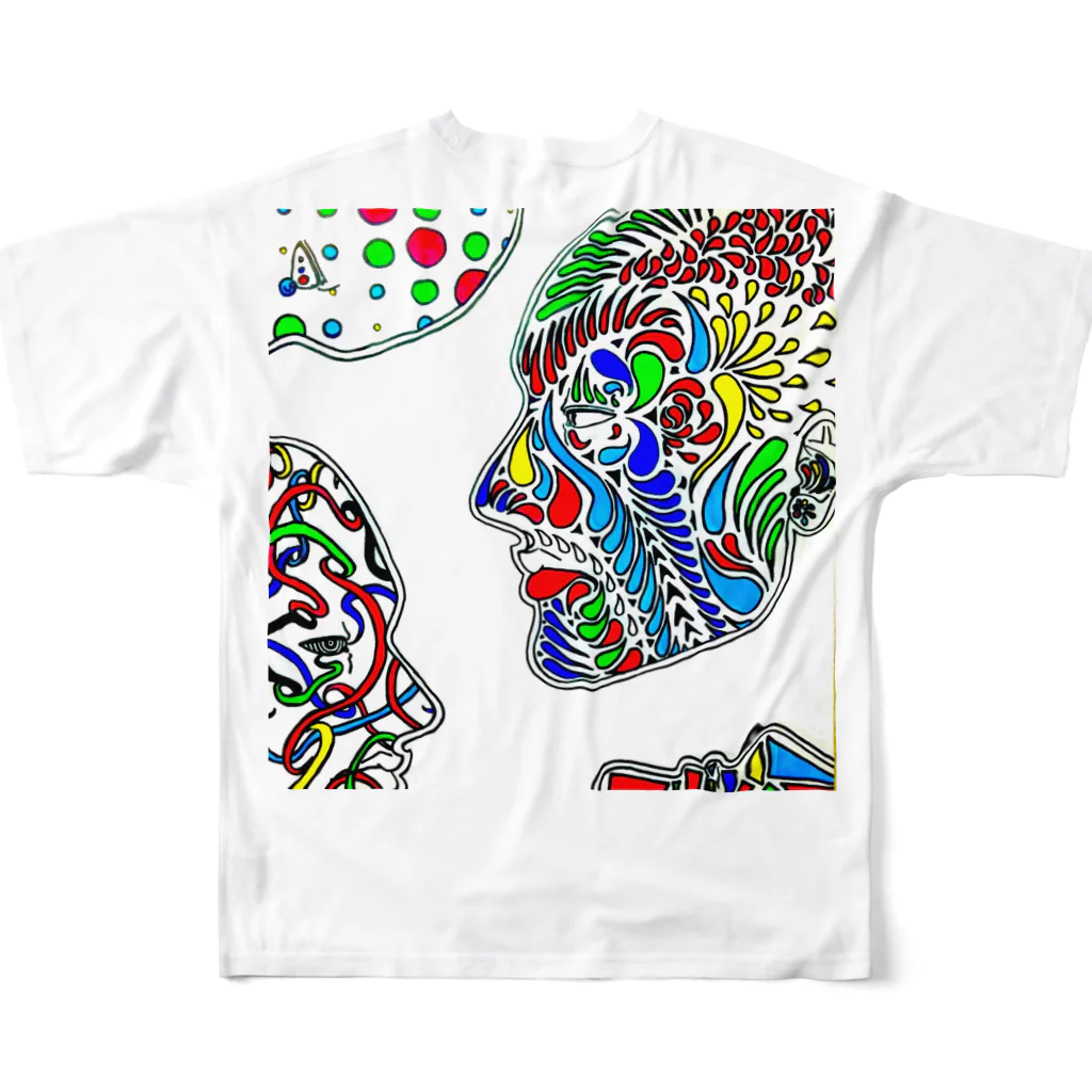 DGの多種多様 All-Over Print T-Shirt :back