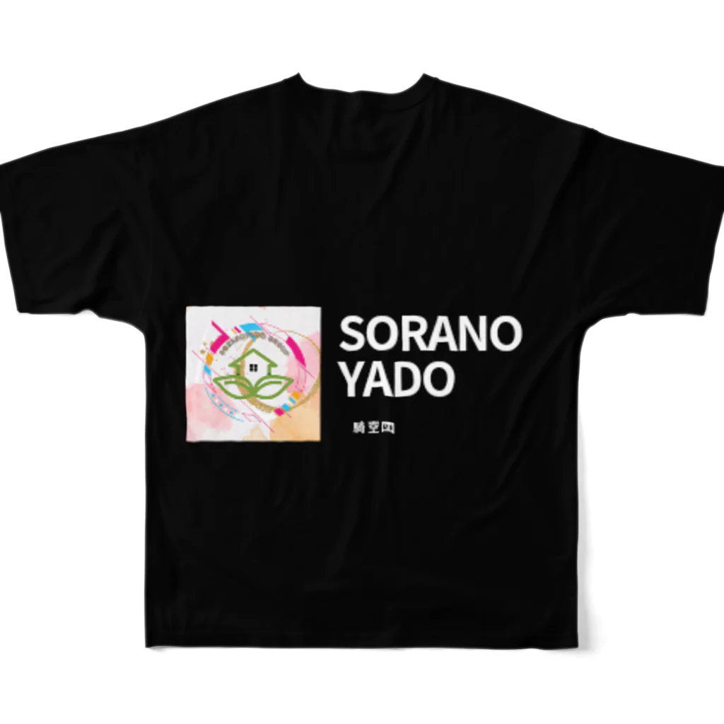 HIROMIN_ONLINE_SHOPのSORANOYADO factory フルグラフィックTシャツの背面