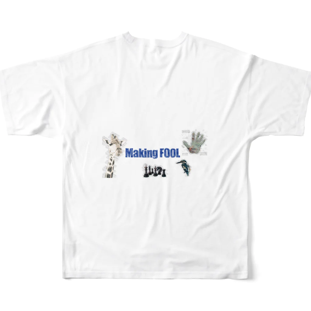 Making FOOLのMaking FOOL 001 フルグラフィックTシャツの背面