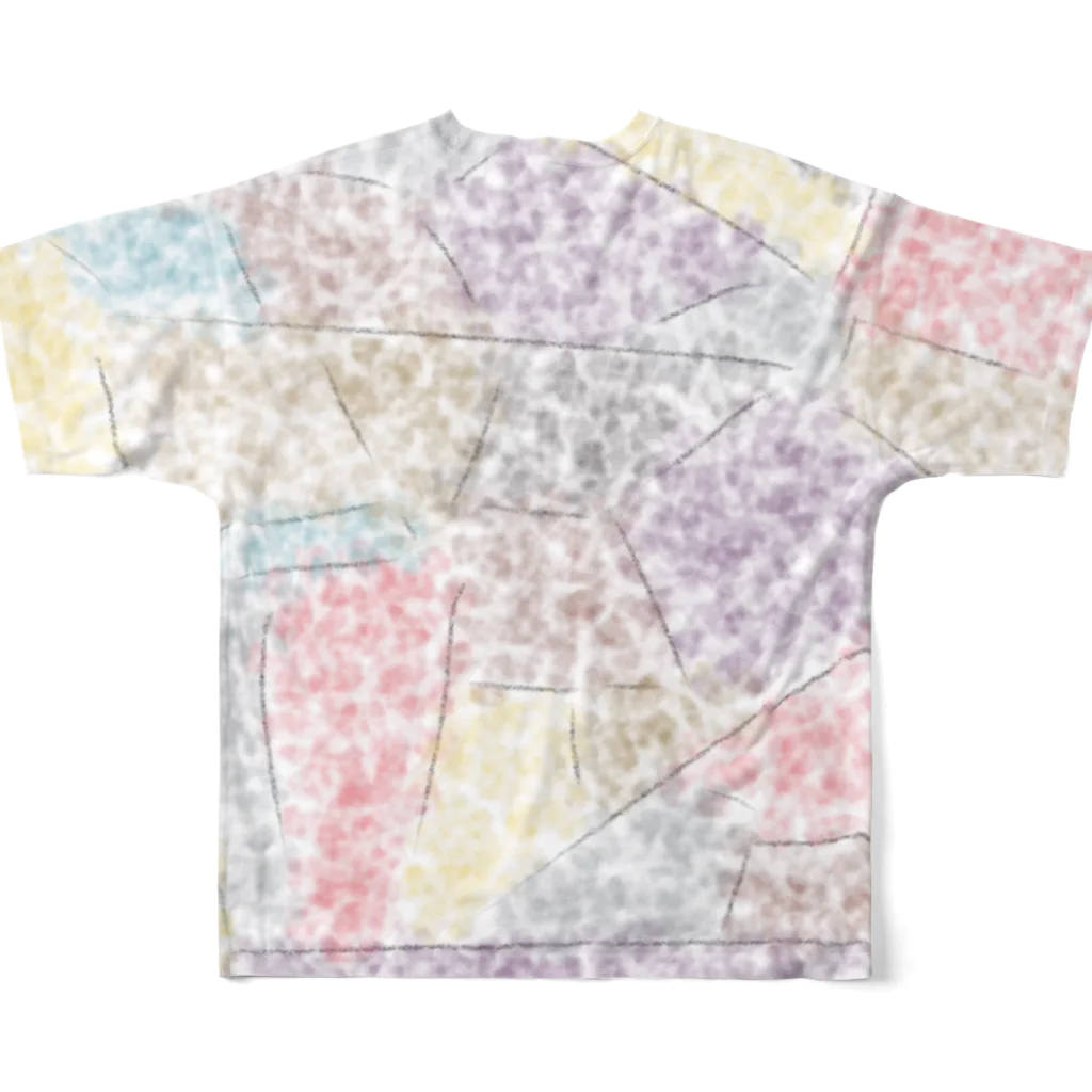 LeafCreateのQuiteStoneMeijiColors All-Over Print T-Shirt :back