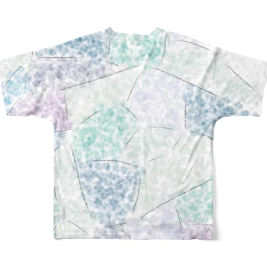 LeafCreateのQuiteStoneFantasticAurora All-Over Print T-Shirt :back