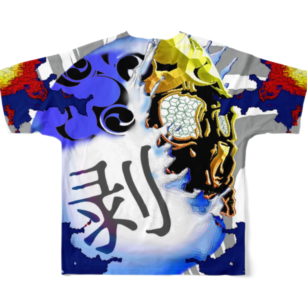 RMk→D (アールエムケード)のヒトカワ フルグラフィックTシャツの背面