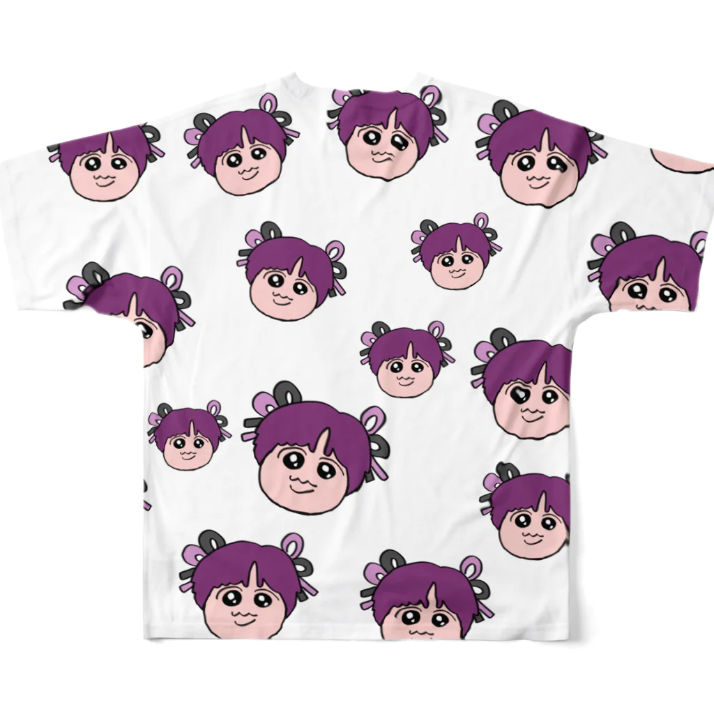 YABACUBE INC. ONLINE SHOPのRICHAN All-Over Print T-Shirt :back