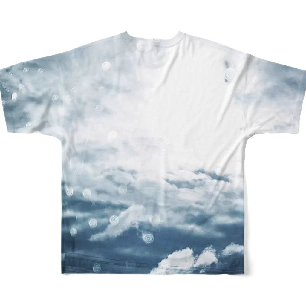 #gvai_nの#aftertherain フルグラフィックTシャツの背面