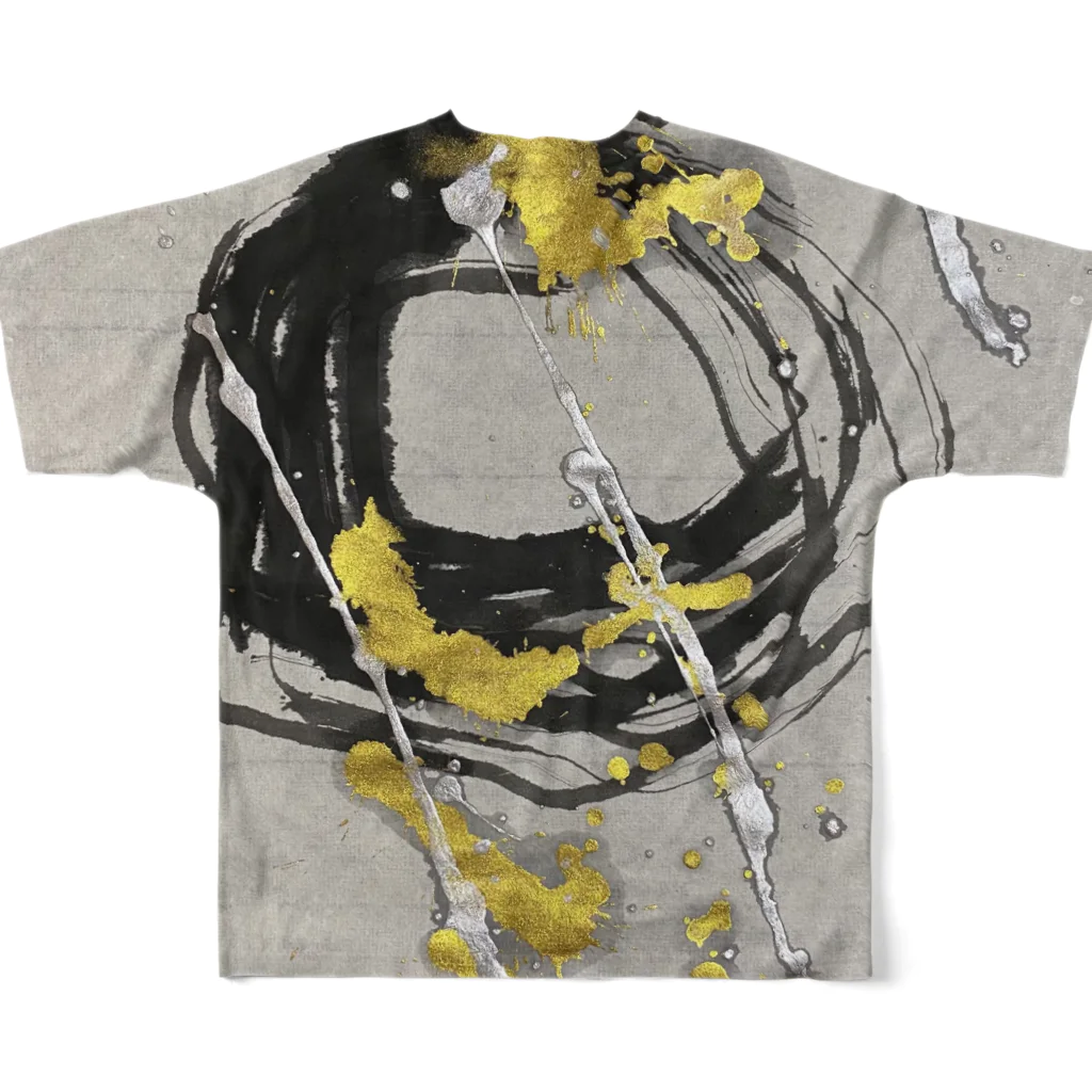 瞑書家　好朶かおりのArjuna(アルジュナ) All-Over Print T-Shirt :back