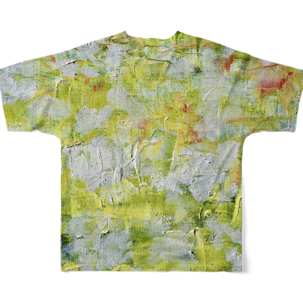 aoiroの春の陽 All-Over Print T-Shirt :back