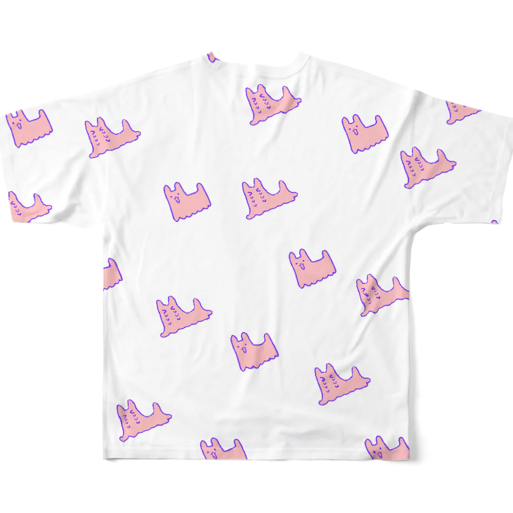 amのcuteキメラちゃん All-Over Print T-Shirt :back