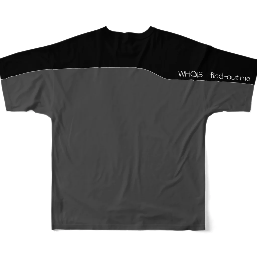 TECHWEARの【XL専用】find-out.me フルグラフィックTシャツ フルグラフィックTシャツの背面