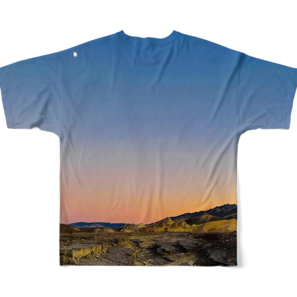 coolbeats🐝💓のDeath Valley1 フルグラフィックTシャツの背面