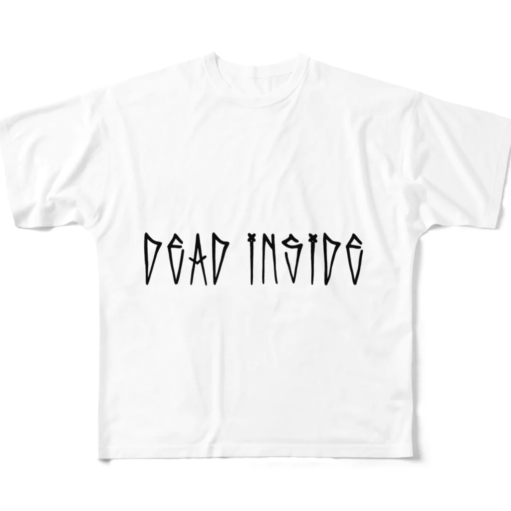 DDDのDEADINSIDE フルグラフィックTシャツ