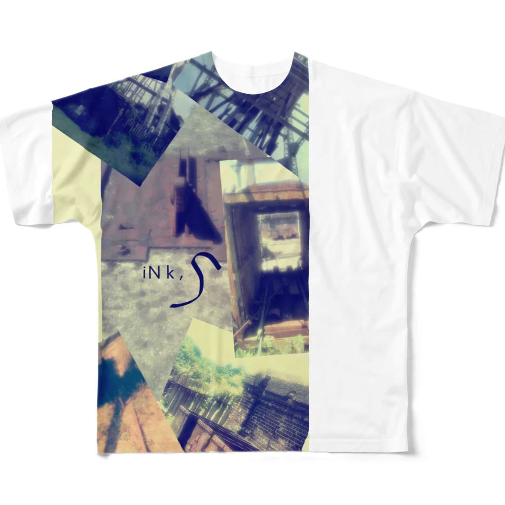 ink,sのF-snap All-Over Print T-Shirt