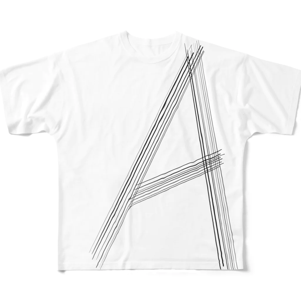 高野寛のSUZURIのA All-Over Print T-Shirt