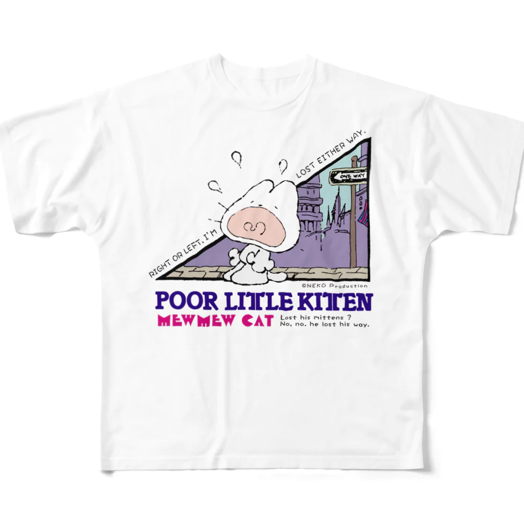 arffykenのMEWMEW CAT All-Over Print T-Shirt