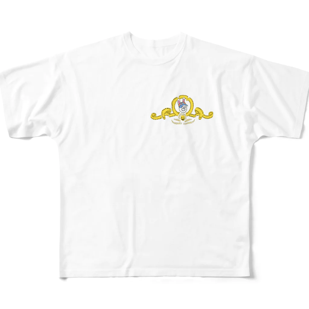 ASIBI-OkinawaのUSAGI PICTURES フルグラフィックTシャツ