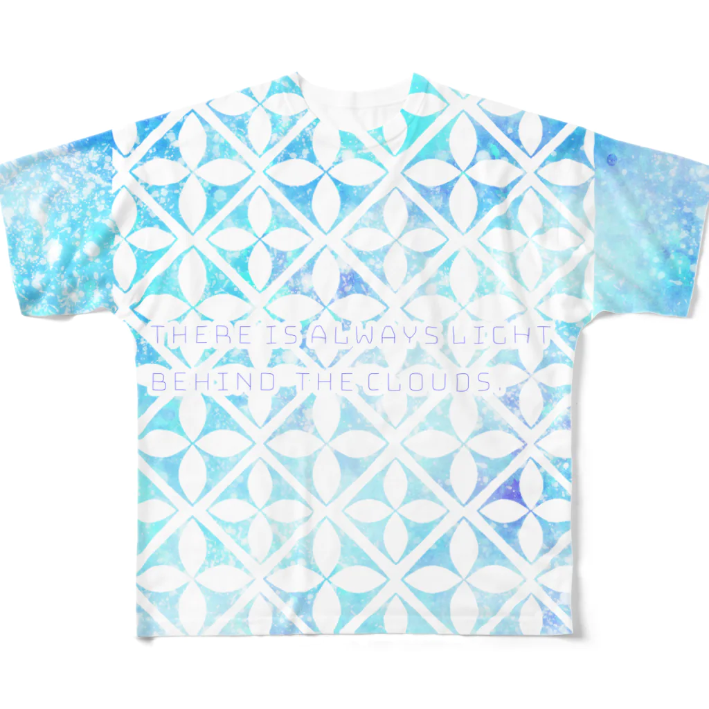 志姫 愛輝の〜雲の向こうにはいつも青空〜 All-Over Print T-Shirt