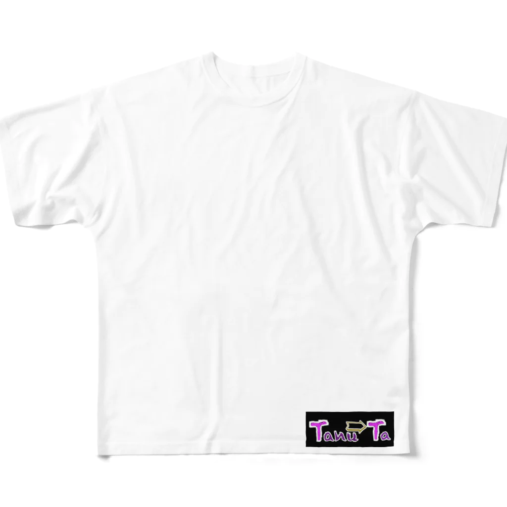Air SumouthのTanu➯Taロゴ♡ All-Over Print T-Shirt
