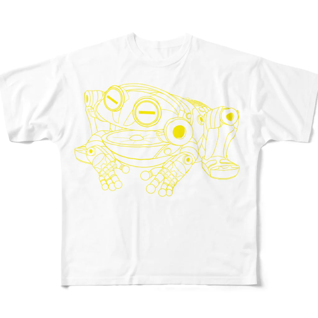 ギャネック屋のギャラクシーカエルロボエルビッケ All-Over Print T-Shirt