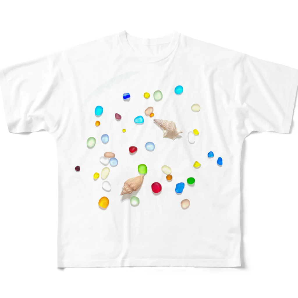 かわいいやの海の思い出　2 All-Over Print T-Shirt