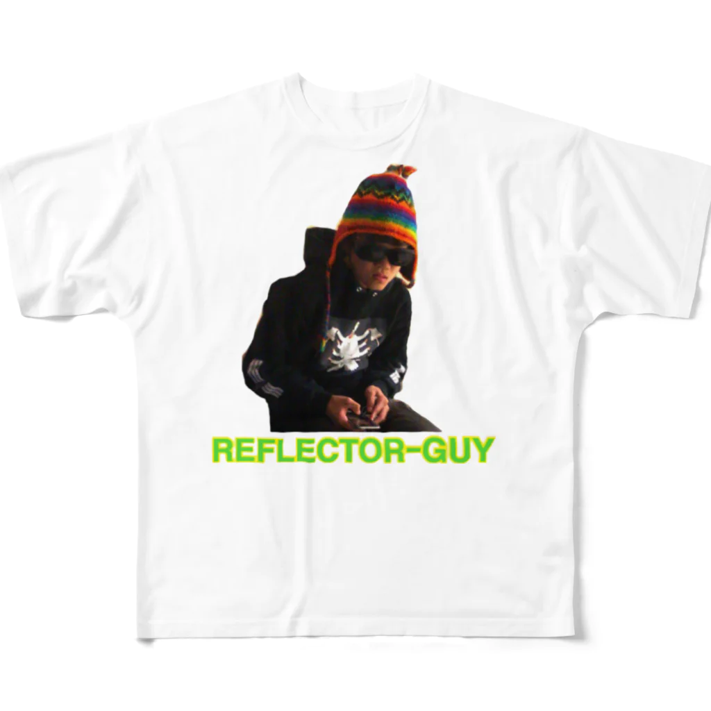 T.M.G.のREFLECTOR-GUY フルグラフィックTシャツ