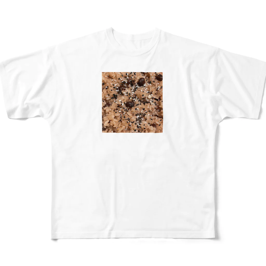 あゆのしおやきの赤飯 All-Over Print T-Shirt