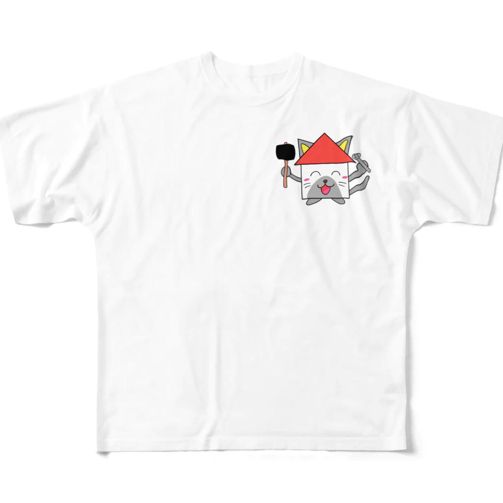 じむのみせのスマイルホーム2 All-Over Print T-Shirt