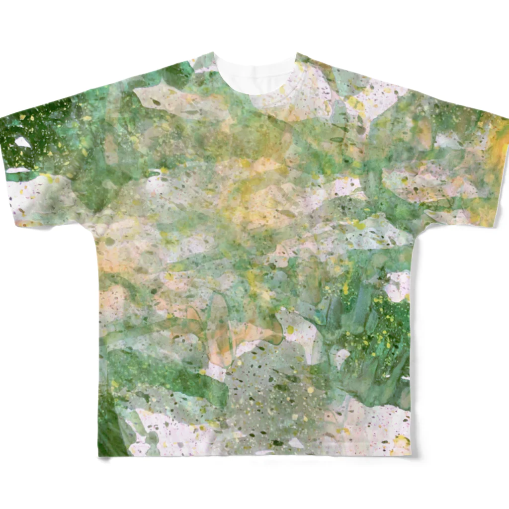 luulnagiのfog-reen All-Over Print T-Shirt