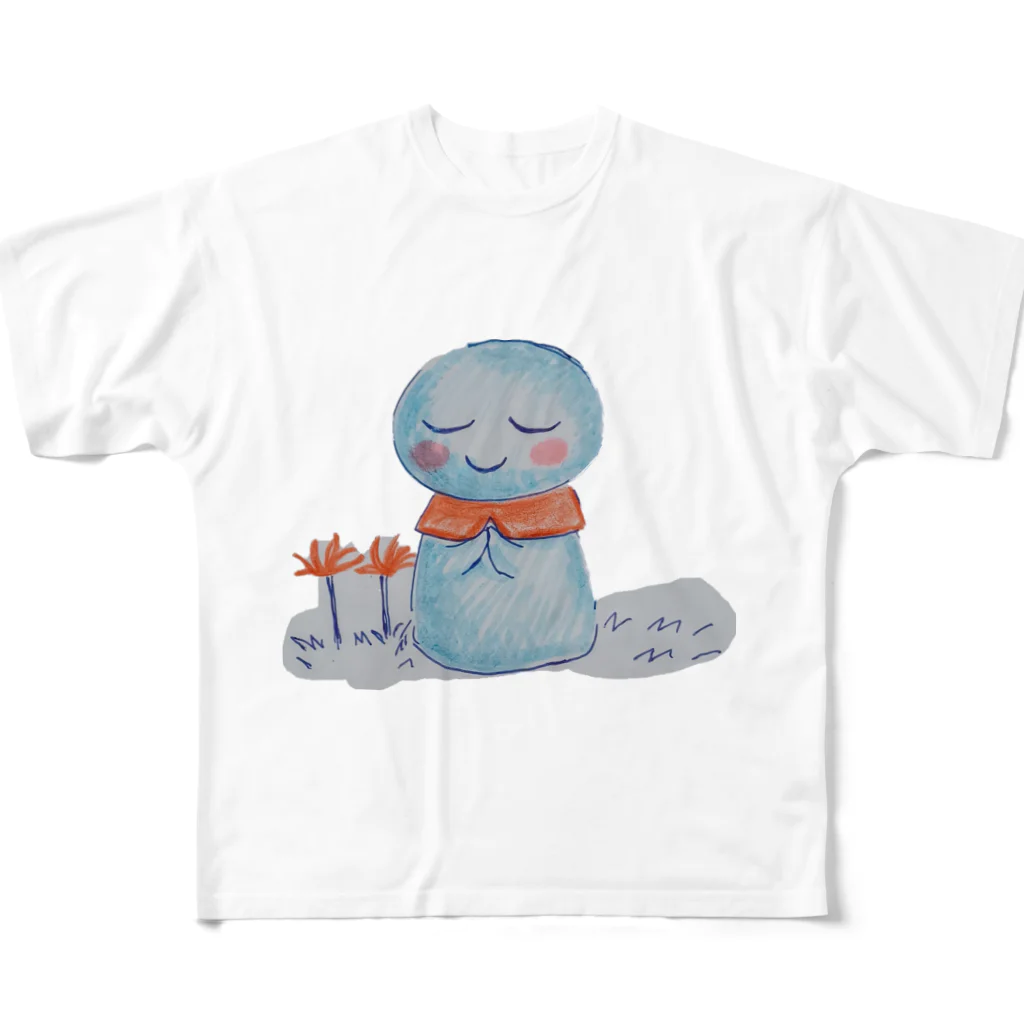 yu96のおじぞうちゃん フルグラフィックTシャツ