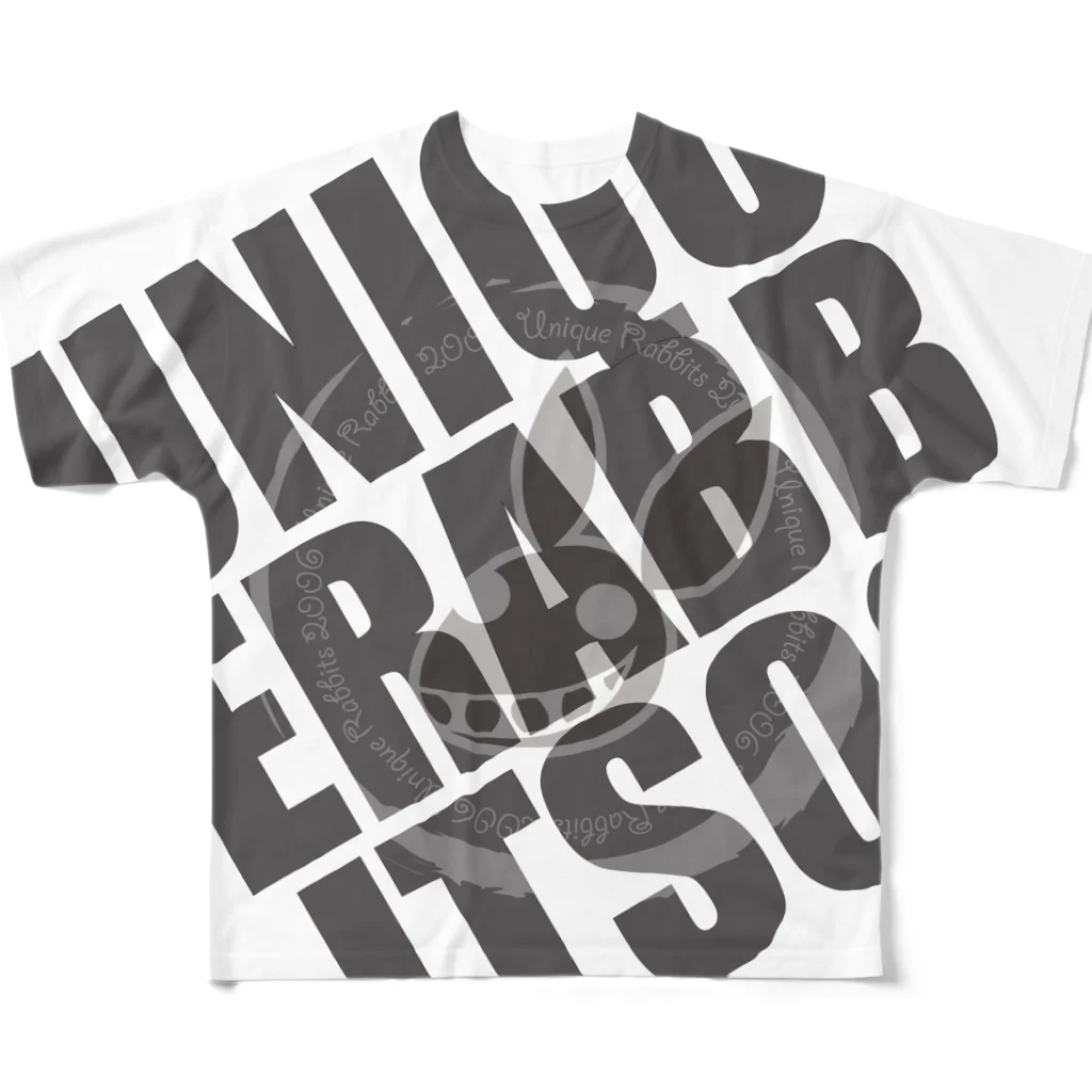 Unique RabbitsのUniqueRabbits01 All-Over Print T-Shirt