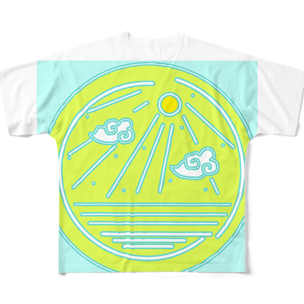 Mitsuyoの爽やかな風 / Refreshing breeze. All-Over Print T-Shirt