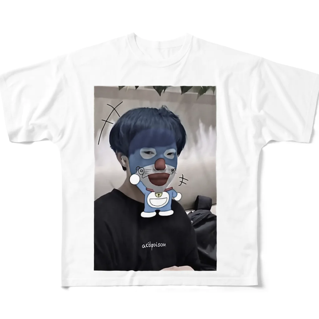 テレビのジョンのどらえもん（仮） All-Over Print T-Shirt