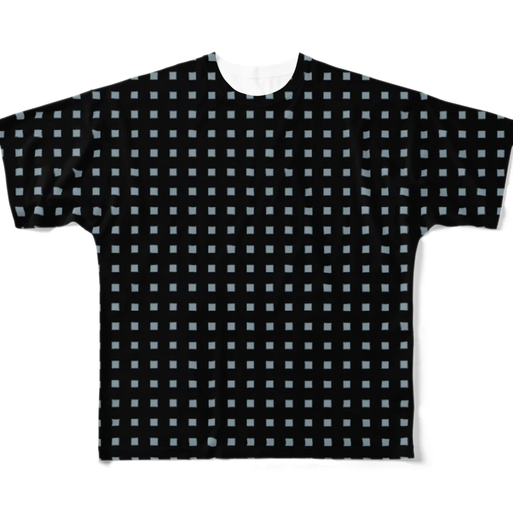 memecoの格子 All-Over Print T-Shirt