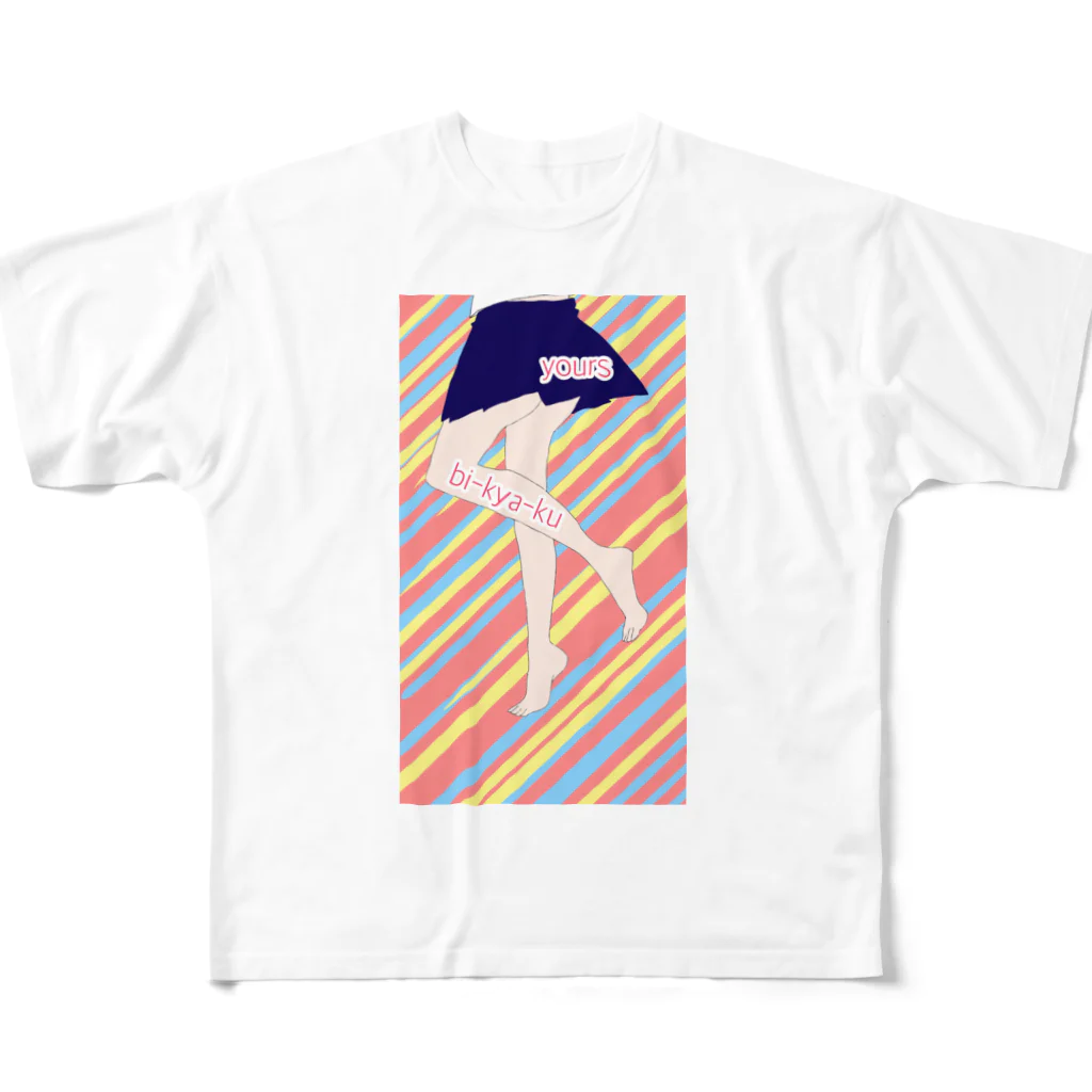 bi-kya-kuのjk’s bi-kya-ku フルグラフィックTシャツ