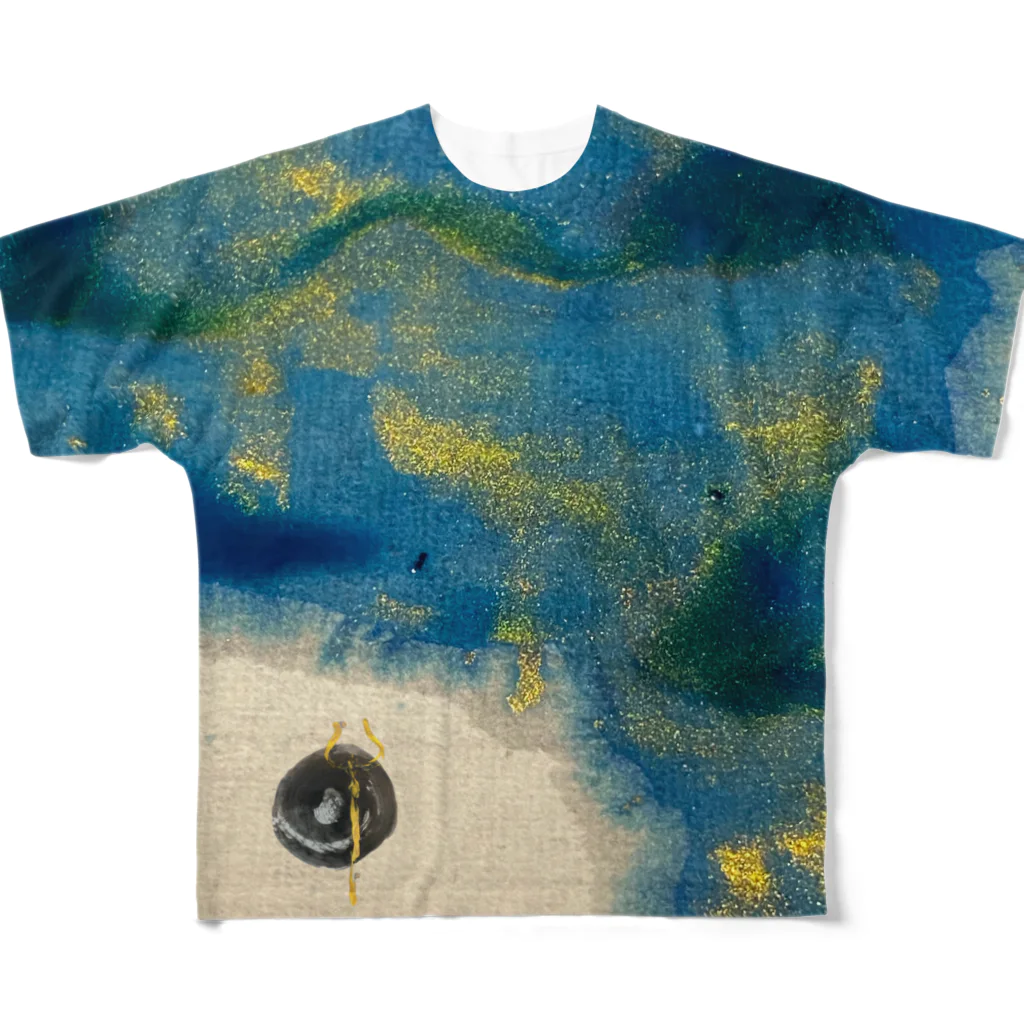 瞑書家　好朶かおりのŚiva All-Over Print T-Shirt