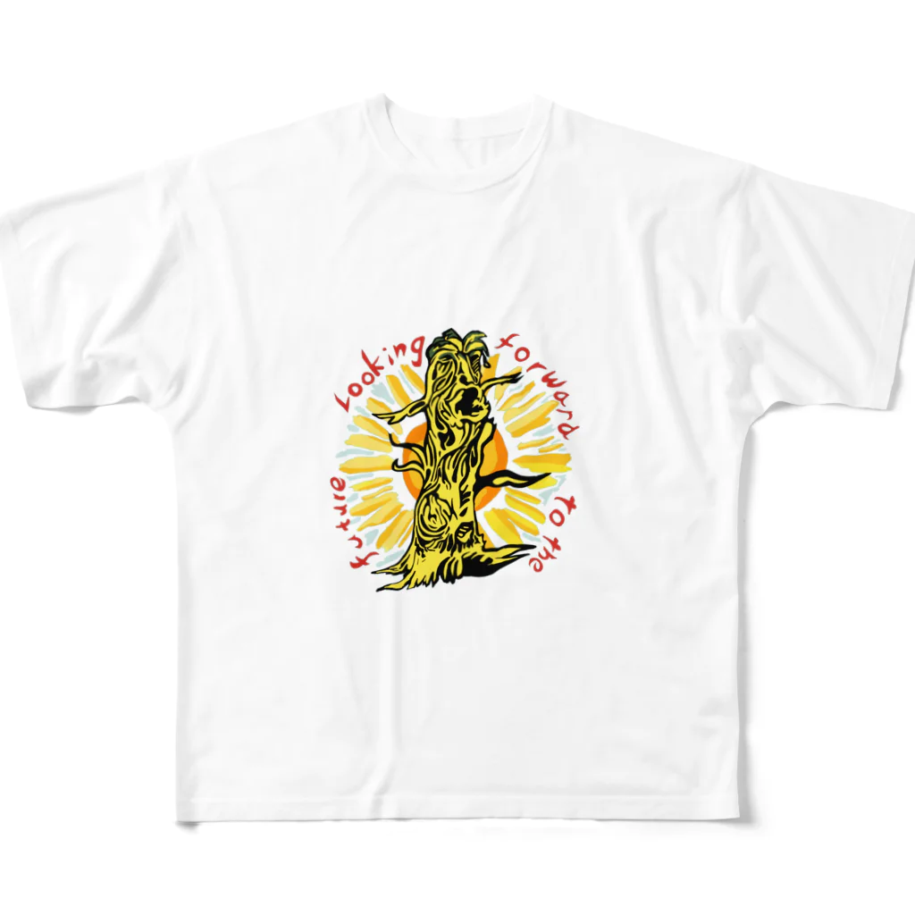 YellowSeed　by　MackPicasso　　の敗者復活戦〜枯れても立ってる縄文杉〜 フルグラフィックTシャツ