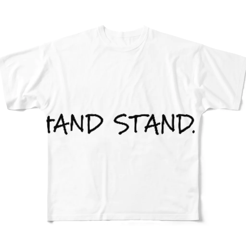 HAND  STANDのHAND  STAND... フルグラフィックTシャツ