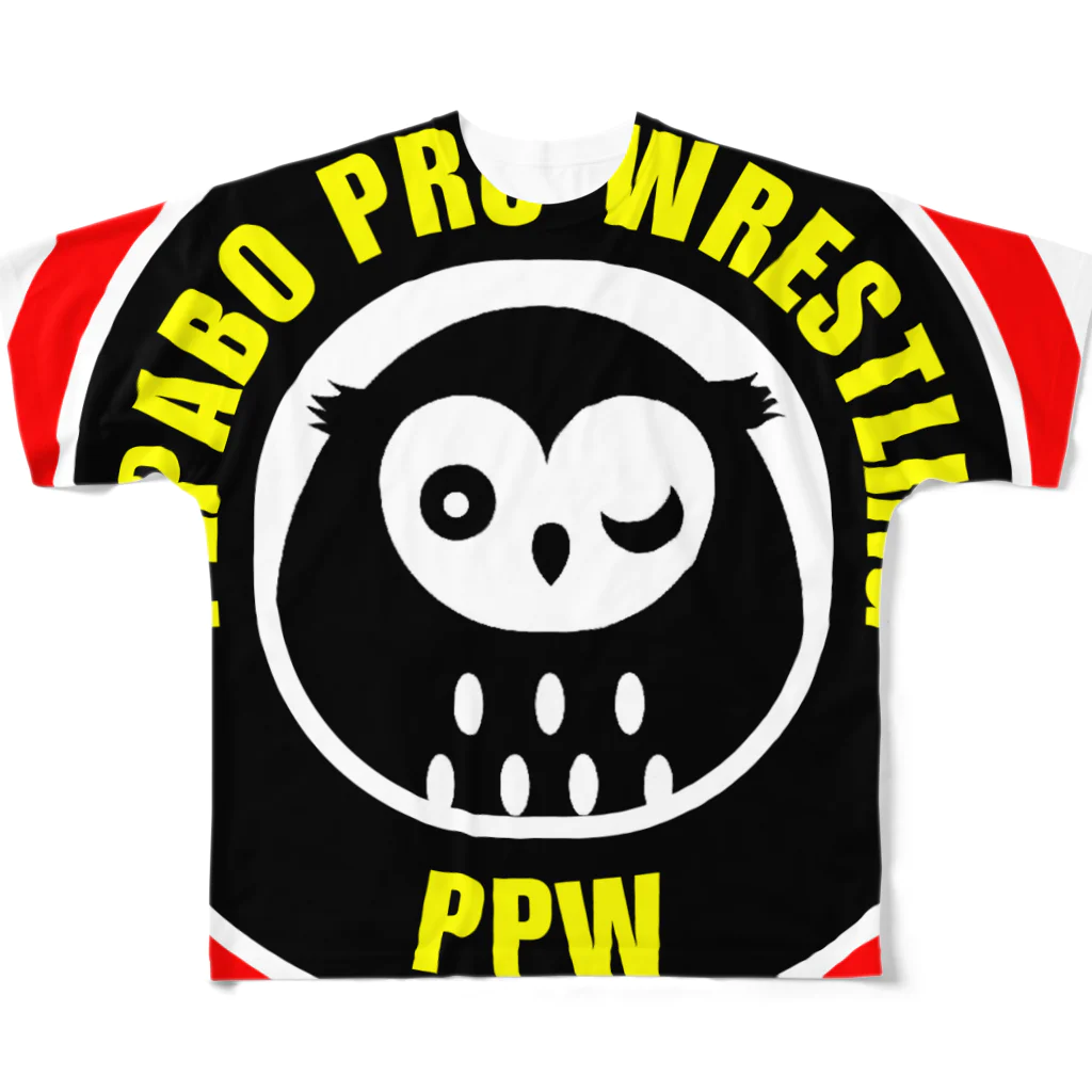 将軍グッズの【公式グッズ】PPW(Pepabo Pro-Wrestling) All-Over Print T-Shirt