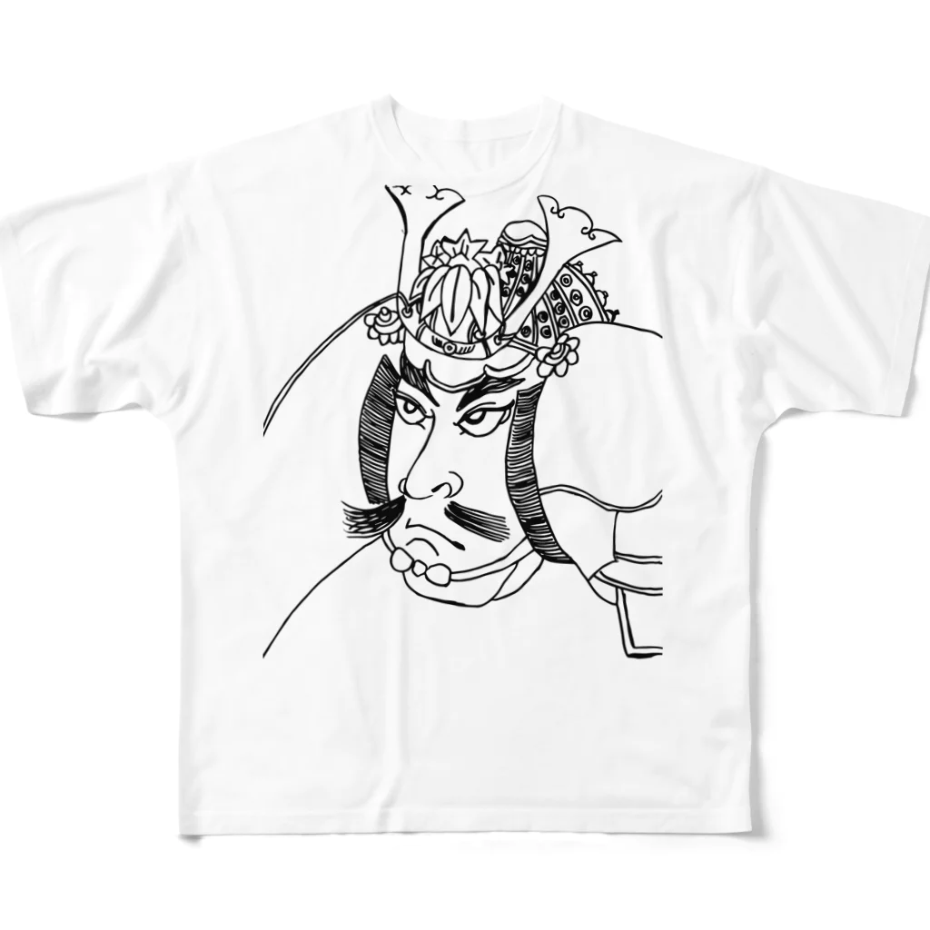 junsen　純仙　じゅんせんのJUNSEN(純仙)春風小五郎之助 All-Over Print T-Shirt