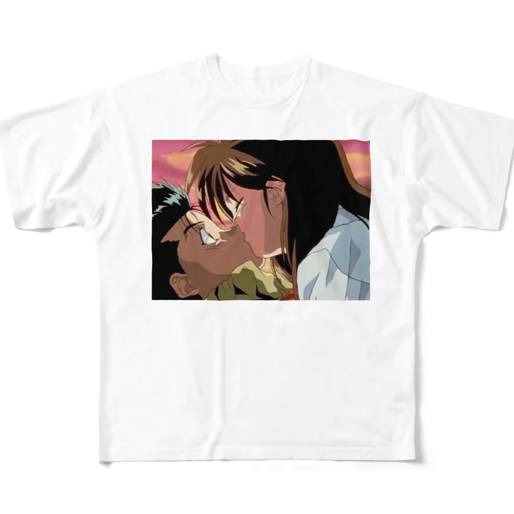 sadoのkissT フルグラフィックTシャツ