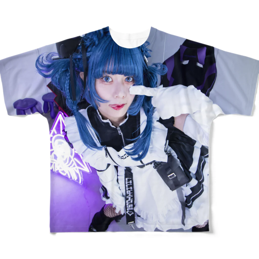 七瀬さくらのさいばあ めいど。 All-Over Print T-Shirt