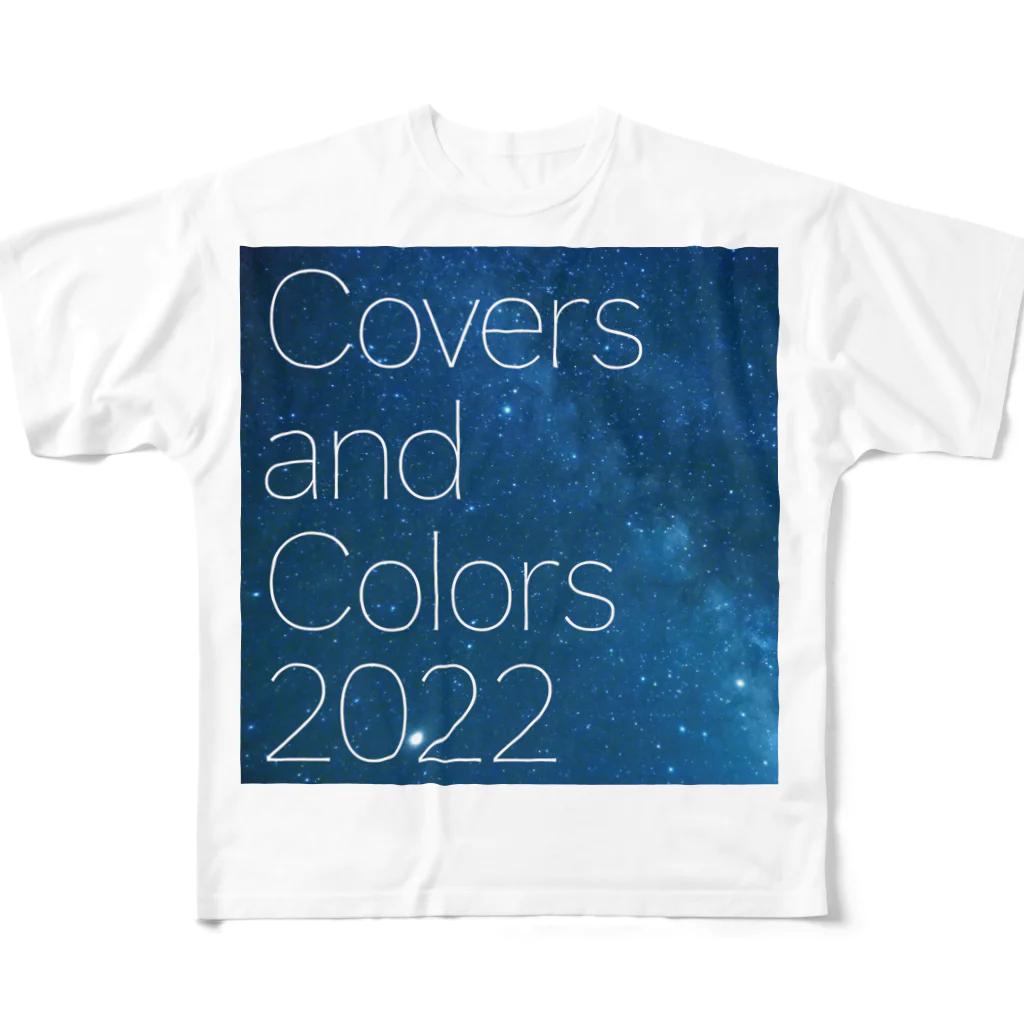 カモンレコーズのCovers and Colors 2022 グッズ Photo by SAM 풀그래픽 티셔츠