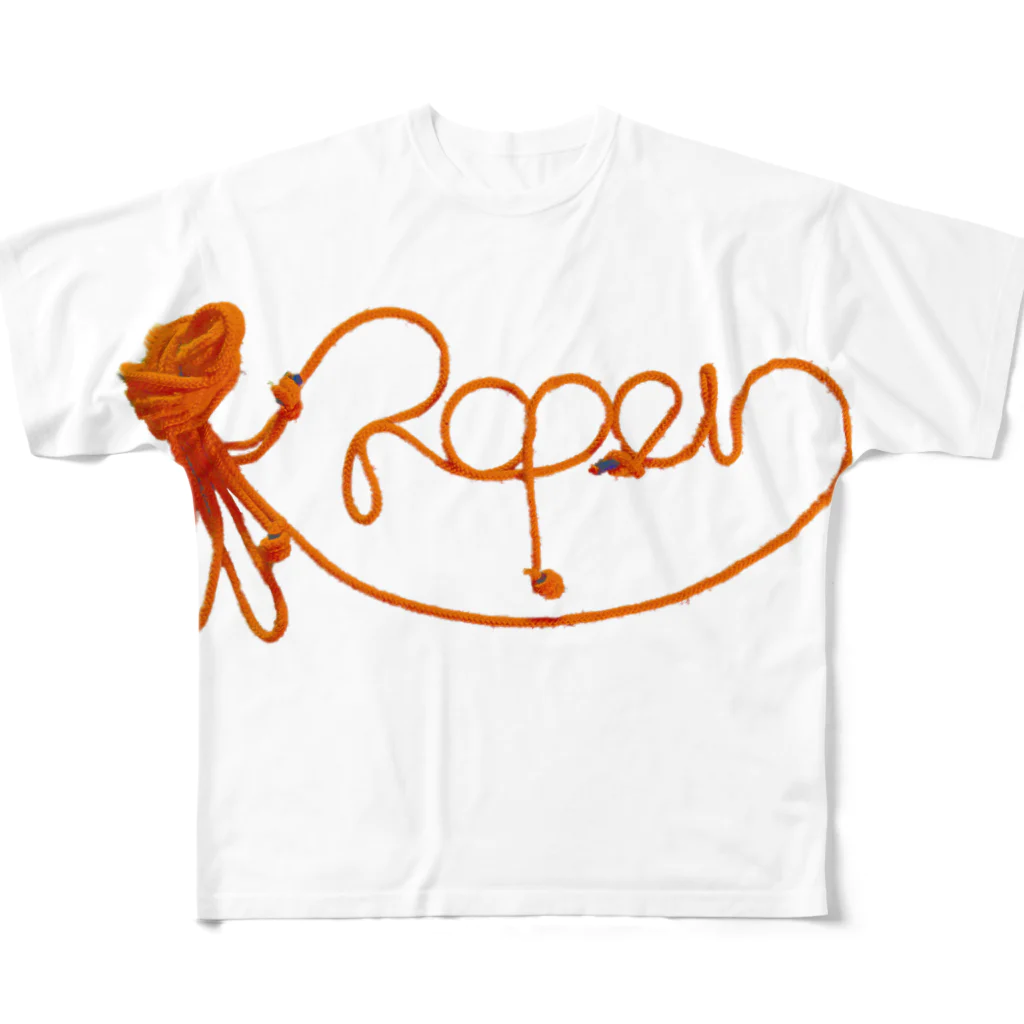 RoperのRoper orange フルグラフィックTシャツ