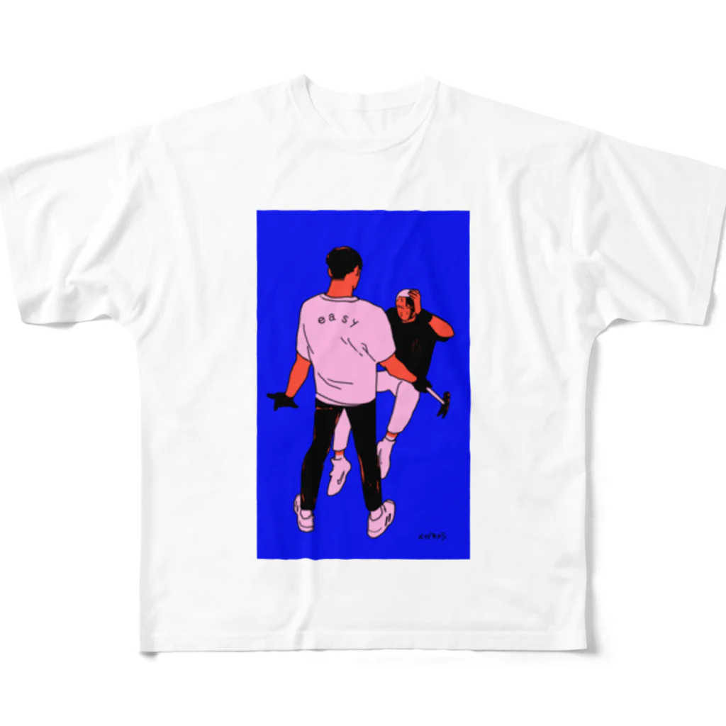 キメたゃ💊のネイルハンマー2 All-Over Print T-Shirt
