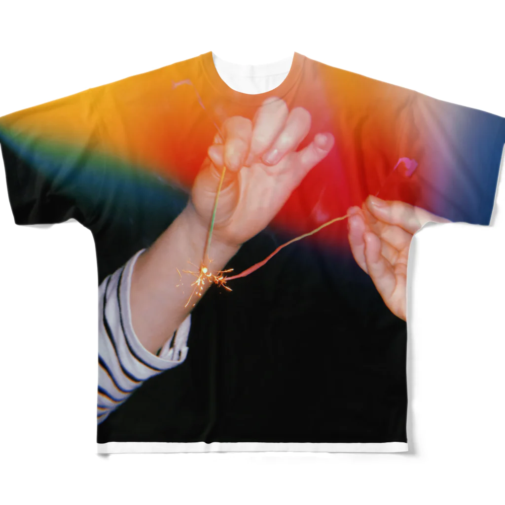 自由の接吻 All-Over Print T-Shirt