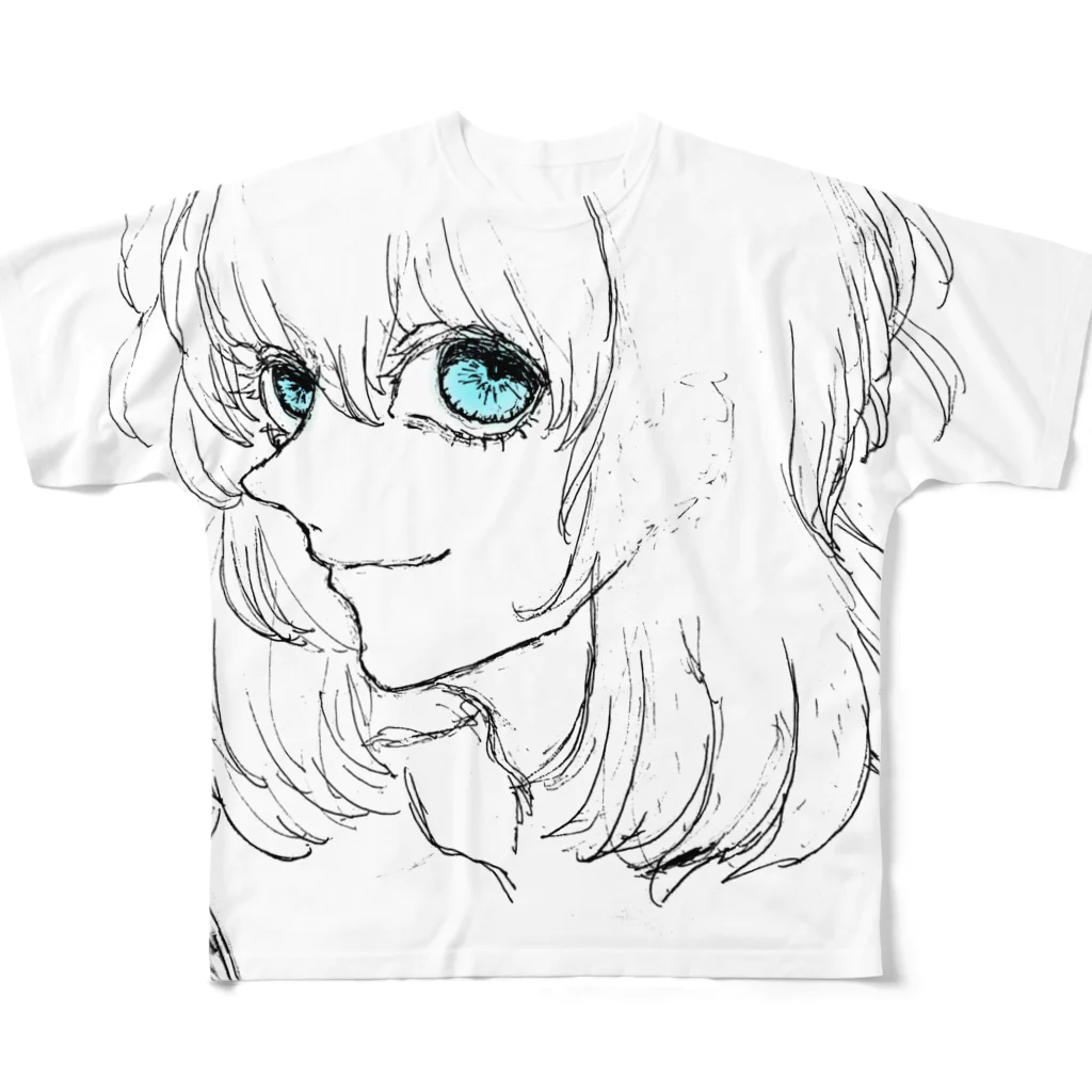 KILLASAGIIの美少年T1 All-Over Print T-Shirt