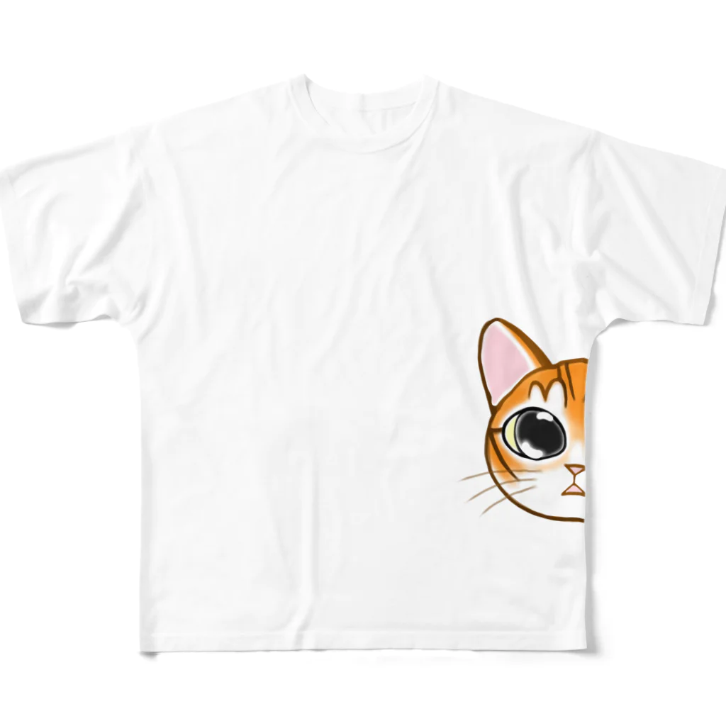 キリン子のコタにゃ フルグラフィックTシャツ