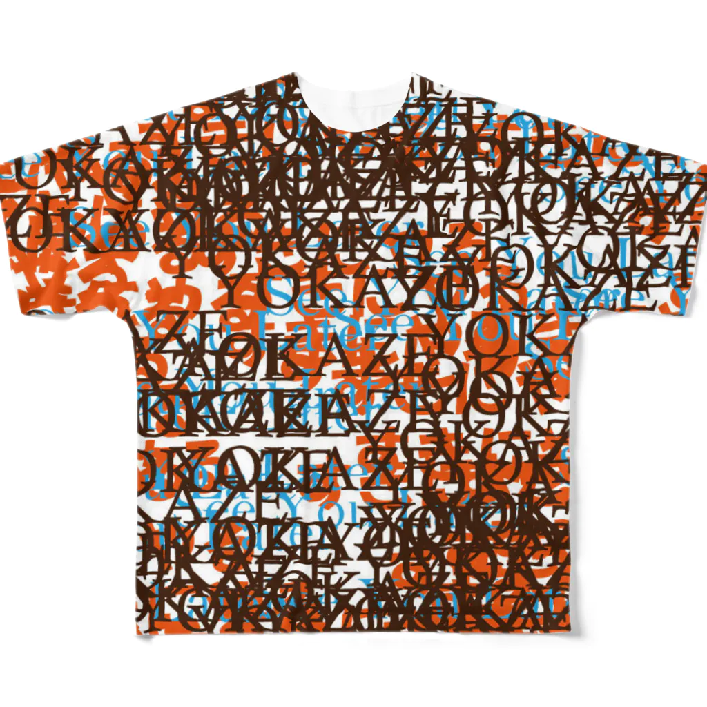 nano Luxuryのsinsi フルグラフィックTシャツ